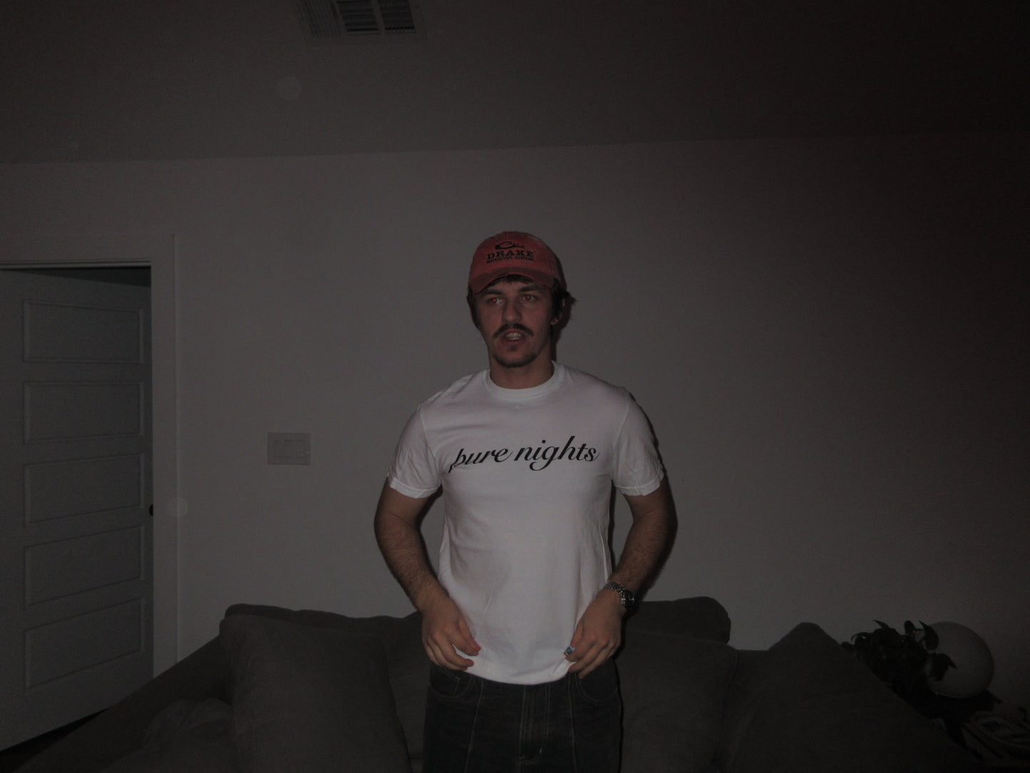 WHITE ABBIE TEE - REGULAR FIT