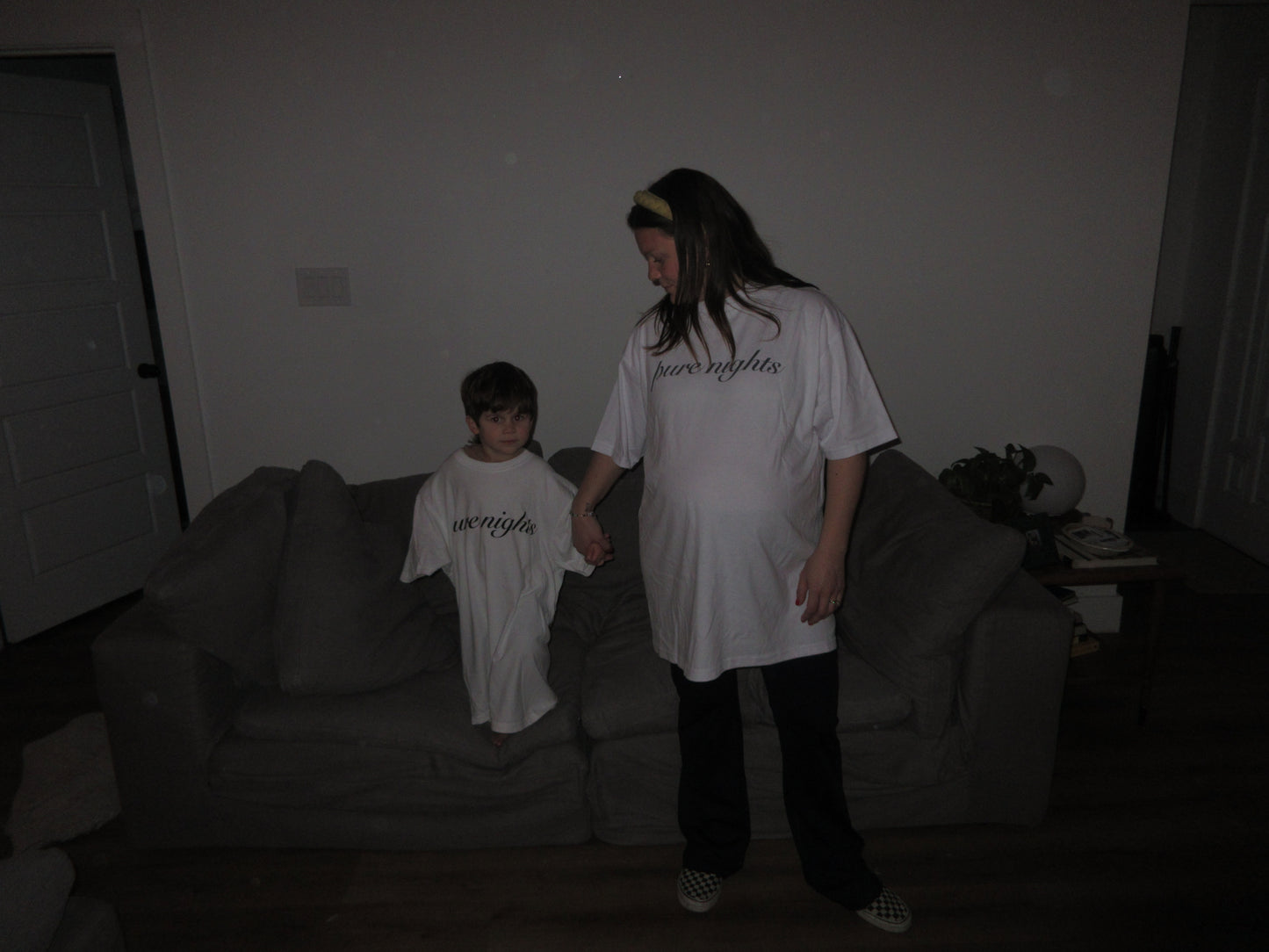 WHITE ABBIE TEE - REGULAR FIT