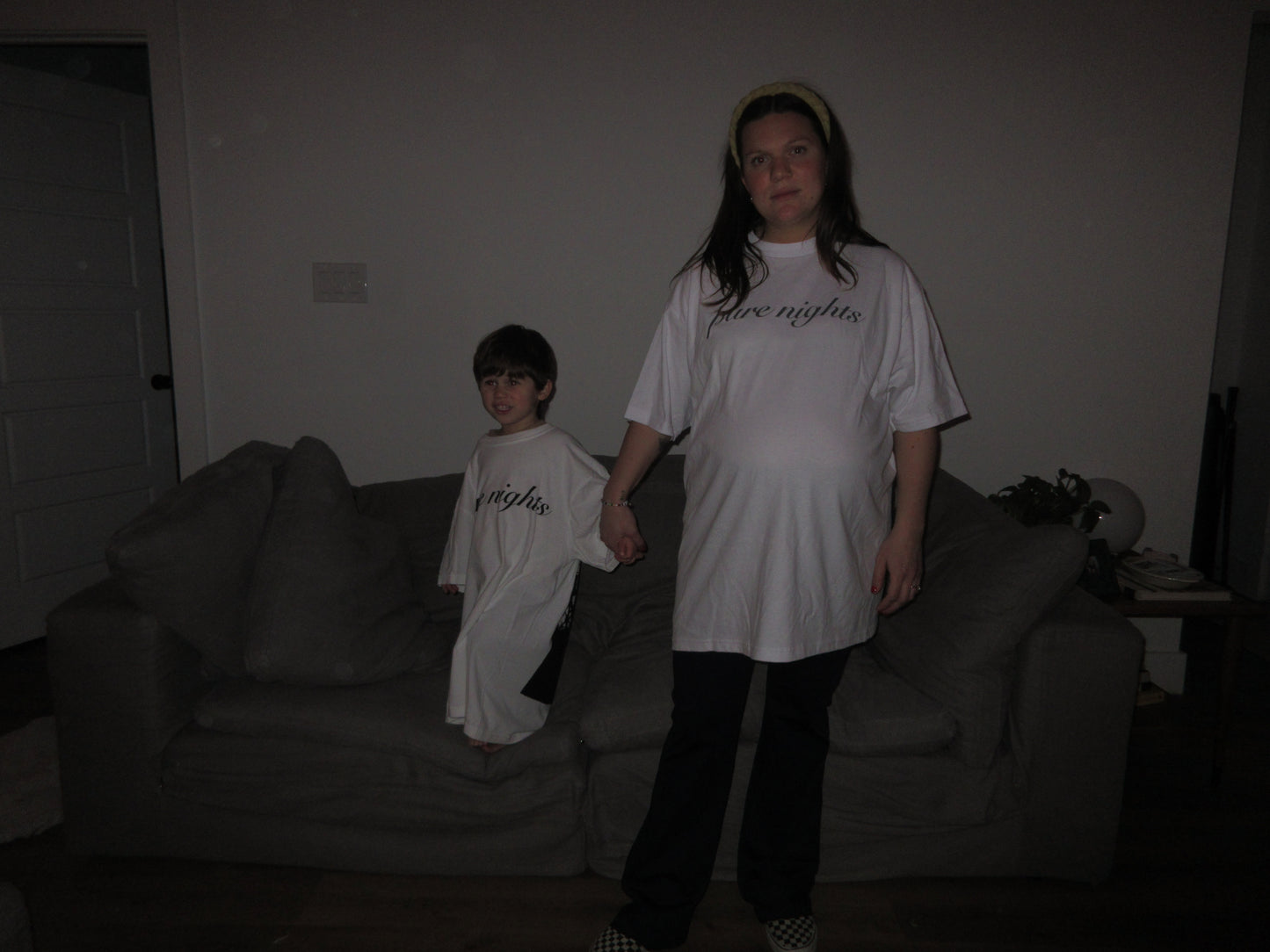 WHITE ABBIE TEE - REGULAR FIT